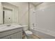 Clean bathroom with bathtub, toilet and vanity at 20375 Symphony Pl, Venice, FL 34293