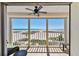 Private balcony boasting an ocean view at 11000 Gulf Blvd # 703, Treasure Island, FL 33706
