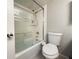 Bathroom with shower/tub combo and updated vanity at 7400 Sun Island Dr # 501, South Pasadena, FL 33707