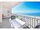 Relax on the balcony with beach views and enjoy the sea breeze at 20002 Gulf Blvd # 2604, Indian Shores, FL 33785