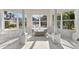 Luxurious bathroom with freestanding soaking tub and marble floors at 3025 Oakmont Dr, Clearwater, FL 33761