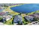 Luxury waterfront home with expansive lake view and community at 11521 Lake Lucaya Dr, Riverview, FL 33579