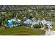 Community clubhouse and pool with surrounding amenities at 11521 Lake Lucaya Dr, Riverview, FL 33579