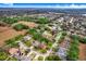 Aerial view showing home's location in a quiet residential neighborhood at 2813 Norwood Hills Ln, Valrico, FL 33596