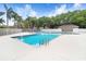Relaxing community pool with ample deck space at 2813 Norwood Hills Ln, Valrico, FL 33596
