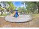 playground with various play structures at 2813 Norwood Hills Ln, Valrico, FL 33596