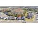 Aerial view of a home in a quiet residential community at 10864 Banyan Breeze Blvd, Land O Lakes, FL 34638