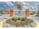 Medley at Mirada community entrance with landscaping and signage at 31451 Moniker Mast Ln, San Antonio, FL 33576