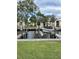 Private boat dock with lift in a residential canal setting at 844 Callista Cay Loop, Tarpon Springs, FL 34689