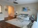 Spacious living room with hardwood floors and a neutral color scheme at 844 Callista Cay Loop, Tarpon Springs, FL 34689