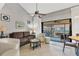 Living room with access to balcony and ocean views at 4621 Gulf Of Mexico Dr # D10, Longboat Key, FL 34228