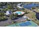 Community pool and tennis courts at 239 Seahorse Se Dr # B, St Petersburg, FL 33705