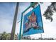 Mullet's Fish Camp restaurant sign with a unique logo at 239 Seahorse Se Dr # B, St Petersburg, FL 33705