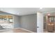 Bedroom with sliding door to patio and en-suite bathroom at 6318 S Renellie Ct, Tampa, FL 33616