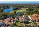Luxury homes with Spanish-style architecture in a golf course community at 16920 Villalagos De Avila, Lutz, FL 33548