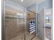 Large walk-in shower with tile surround at 20644 Swallow Tail Ct, Venice, FL 34293