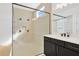 Large walk-in shower with multiple shower heads at 32354 Wetland Bird Vw, San Antonio, FL 33576