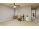 Spacious bedroom with carpeted floor and ceiling fan at 5162 Bay Isle Cir, Clearwater, FL 33760