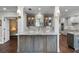 Modern kitchen with granite countertops and custom cabinetry at 418 Cardiff Rd, Venice, FL 34293