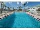 Large community pool with plenty of space for swimming and lounging at 5216 81St N St # 3, St Petersburg, FL 33709