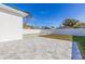 Private backyard with patio and grassy area at 4501 21St N St, St Petersburg, FL 33714
