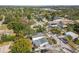 Aerial view of a house nestled in a residential neighborhood at 8416 N Semmes St, Tampa, FL 33604