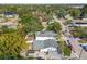 Aerial view of house and surrounding neighborhood at 8416 N Semmes St, Tampa, FL 33604