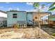 Large backyard with shed and covered patio at 8416 N Semmes St, Tampa, FL 33604