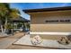 Braemoore Village community entrance with landscaping at 1669 Fry Ct, Dunedin, FL 34698