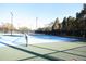 Well-lit tennis courts at 4008 Dana Shores Dr, Tampa, FL 33634