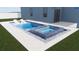 Luxury pool and spa with spacious design, perfect for relaxation at 6524 6Th N Ave, St Petersburg, FL 33710