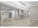 Open concept kitchen with modern cabinetry and stainless steel appliances at 6602 S Emerson Ave, St Petersburg, FL 33707