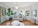 Bright living room offers water views and natural light at 2001 Beach Se Dr, St Petersburg, FL 33705