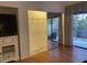Spacious bedroom closet with mirrored doors and access to patio at 5357 Cobblestone Ct, Wesley Chapel, FL 33543
