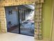 Private courtyard with bistro table and chairs at 5357 Cobblestone Ct, Wesley Chapel, FL 33543