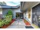 Small patio with metal table and chairs at 5357 Cobblestone Ct, Wesley Chapel, FL 33543