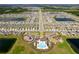Aerial view of community and amenities at 16743 Carlton Pond St, Wimauma, FL 33598