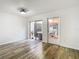 Dining area with access to a private patio at 4405 Vieux Carre Cir # 46, Tampa, FL 33613