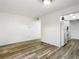 Open concept dining area with wood-look flooring at 4405 Vieux Carre Cir # 46, Tampa, FL 33613