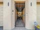 Ornate gate leading to private garage parking at 4405 Vieux Carre Cir # 46, Tampa, FL 33613