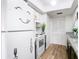 Kitchen with white appliances and decorative accents at 4405 Vieux Carre Cir # 46, Tampa, FL 33613