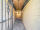 Brick walkway leading to private backyard space at 4405 Vieux Carre Cir # 46, Tampa, FL 33613