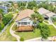 This waterfront home features a large deck and private dock at 6208 Spoonbill Dr, New Port Richey, FL 34652