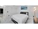 Guest bedroom with a queen bed and closet at 6208 Spoonbill Dr, New Port Richey, FL 34652