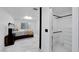 Bedroom with walk-in closet and marble flooring at 6208 Spoonbill Dr, New Port Richey, FL 34652
