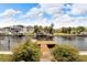 Waterfront property with dock and canal view at 6208 Spoonbill Dr, New Port Richey, FL 34652