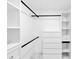 Large walk-in closet with shelving and hanging rods at 6208 Spoonbill Dr, New Port Richey, FL 34652