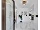 Elegant entryway featuring a glass-paneled door at 6208 Spoonbill Dr, New Port Richey, FL 34652