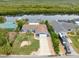 Single Gathering home on a canal with a private dock at 911 Silver Palm Way, Apollo Beach, FL 33572