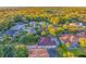 Residential neighborhood with homes nestled amongst trees at 16310 Ashington Park Dr, Tampa, FL 33647